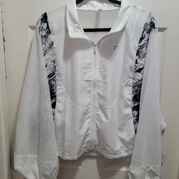White marble mesh jacket - Picture 3 of 3